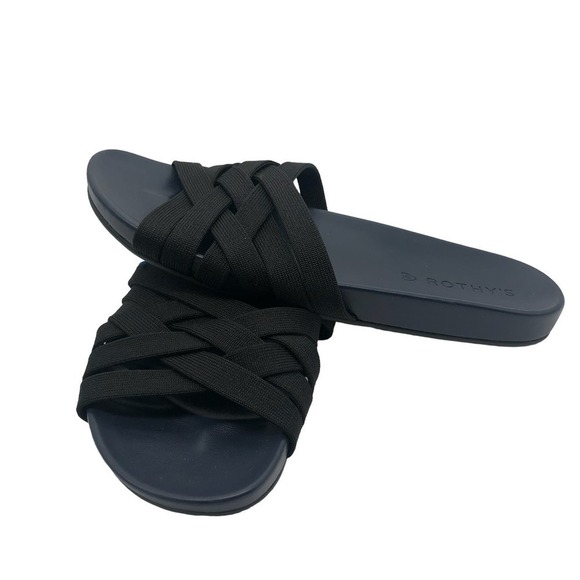 Rothy’s Slide in Black Women’s Size 8‎ New - Picture 5 of 8